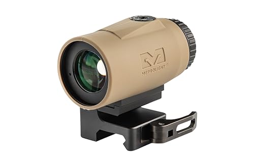 MEPRO MMX4, MICRO MAGNIFIER 4x QUICK FLIP-MOUNT