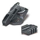 G7A Right Hand Active Retention Holster For all Double Stack 9mm Pistols with a full size rail