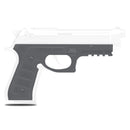 Recover Tactical BC2 Grip and Rail System for The Beretta 92 M9 Series of Pistols Beretta 92 Grips (Phantom Grey)(BC2-04)