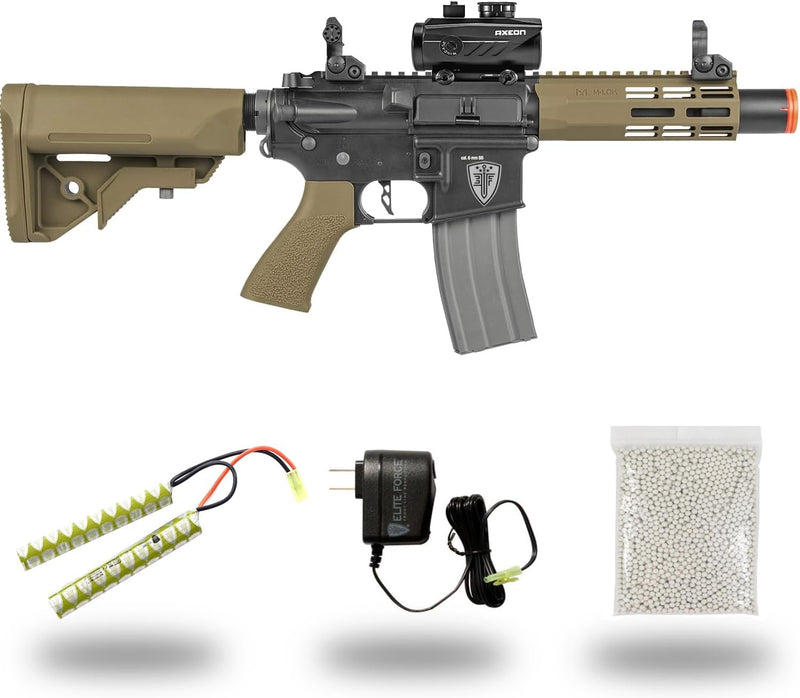 Elite Force M4 CQC AEG 6mm Airsoft Rifle with EFCS Amoeba Version 2 Gearbox