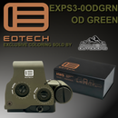 EOTech EXPS3-0 HWS Red Dot Sight, 68 MOA Circle 1 MOA Dot, OD GREEN EXPS3-0ODGRN