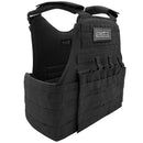 AYIN MOLLE Breathable Outdoor Vest with Hook and Loop attachment points (Black)