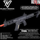 KWA Airsoft Rifle Ronin Series Automatic Electric AEG Airsoft Gun w/Upgraded V2 Gearbox, ETU Compatible, Quick Change Spring System, Full Metal Design