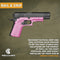 Recover Tactical CC3H Grip and Rail System for The 1911 - PINK