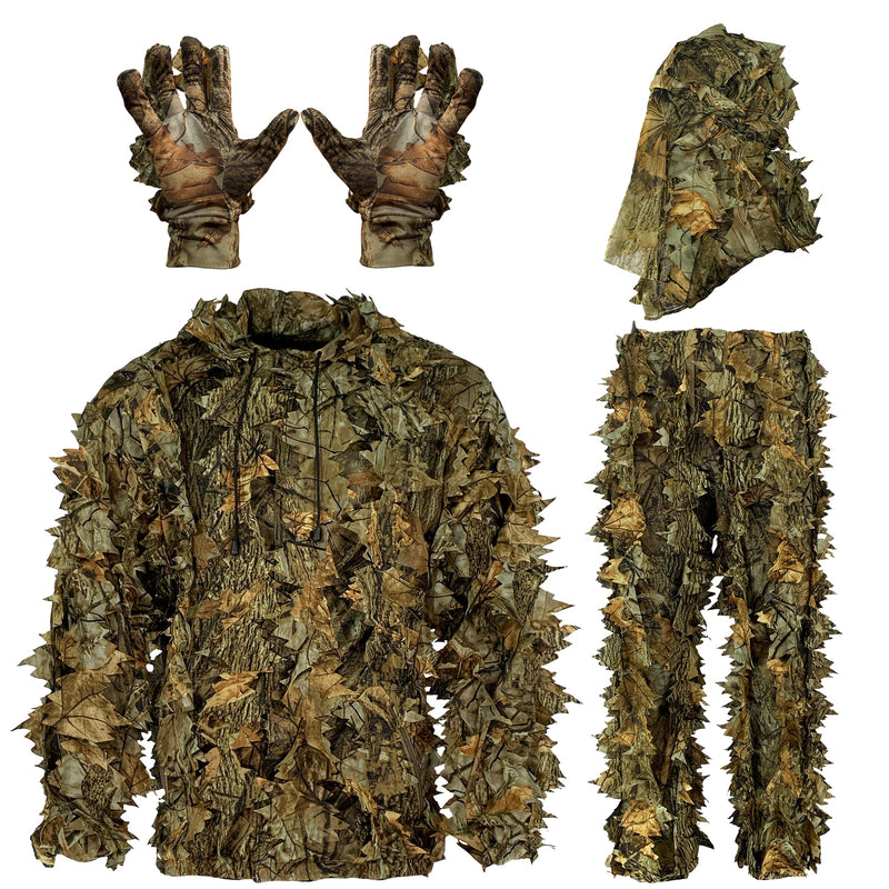 AYIN Ghillie Suit for Men (SM/MD, Autumn Brown)