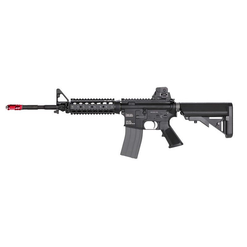 Recoil Enabled Training AR15/M4 Rifle (KWA LM4 GBB) , Green Gas, with FLASH adapter -RED Laser