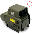 EOTech EXPS3-0 HWS Red Dot Sight, 68 MOA Circle 1 MOA Dot, OD GREEN EXPS3-0ODGRN